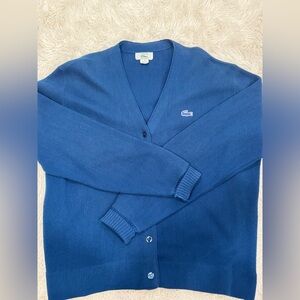 Lacoste Men's Blue Cardigan